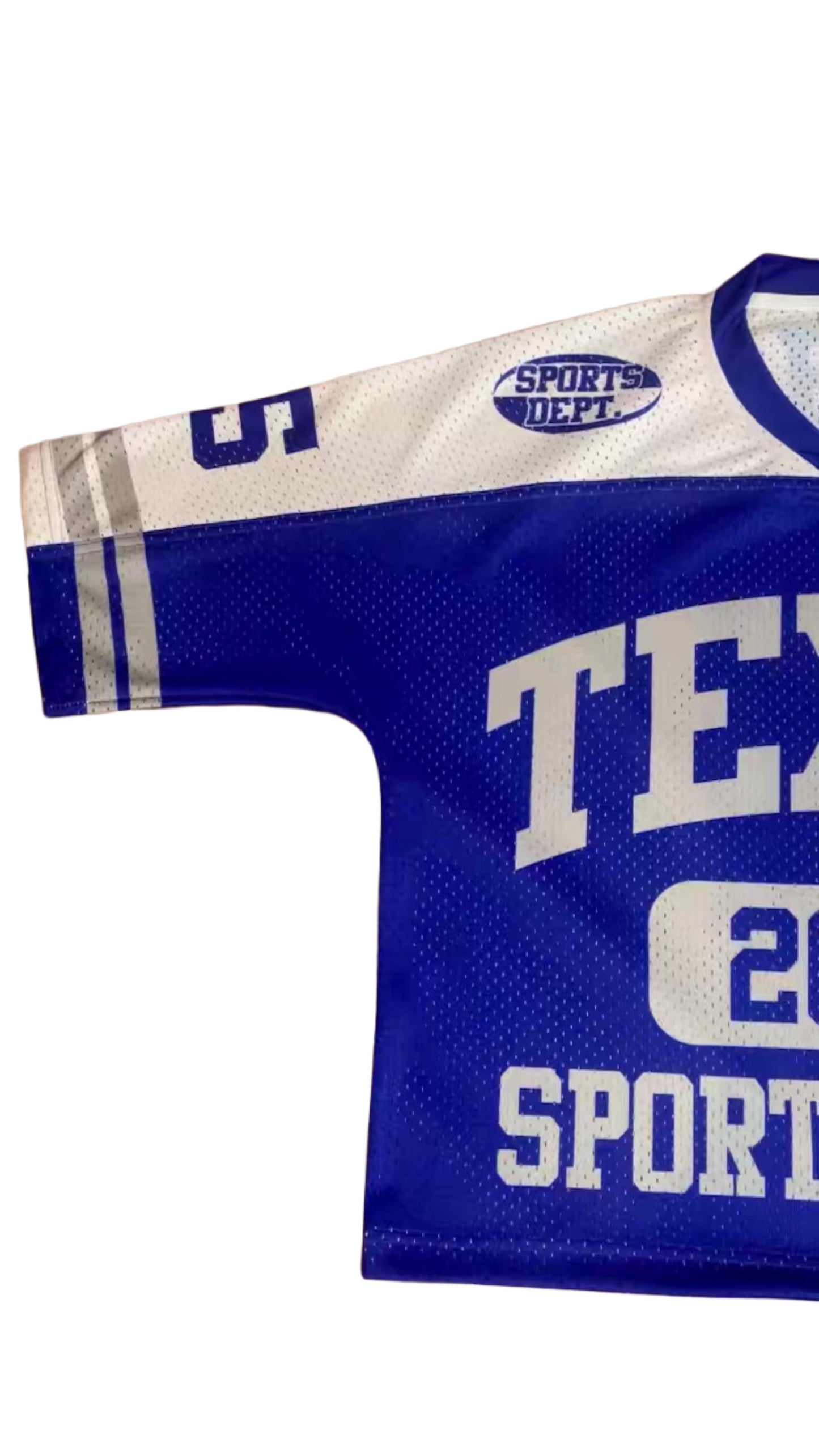 Coach'Em Mesh Cropped Football Jersey