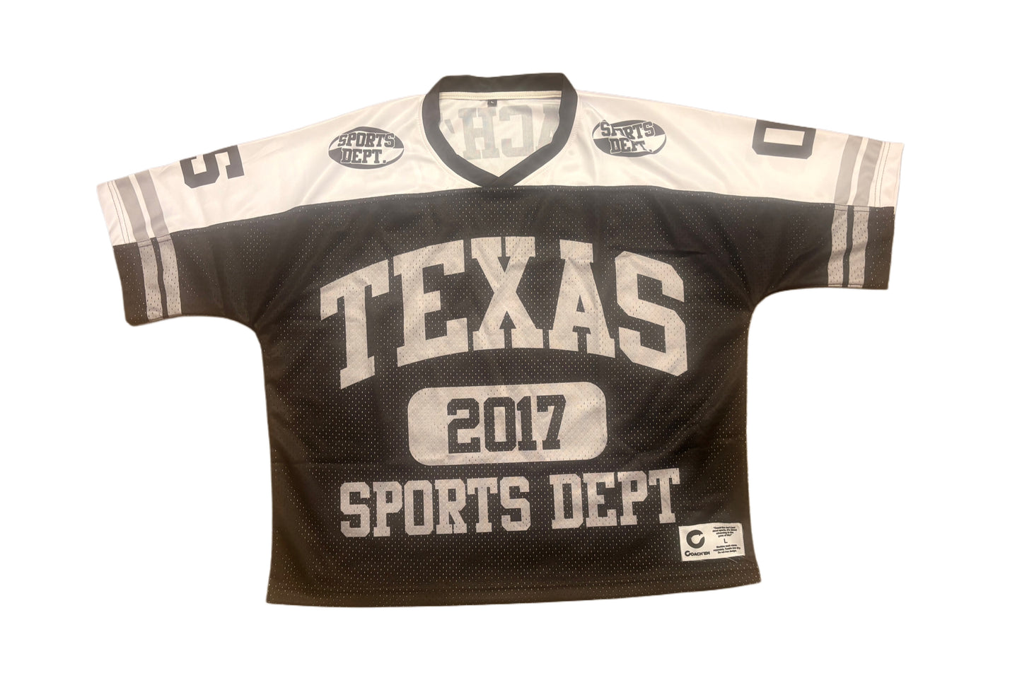 Coach'Em Mesh Boxy Football Jersey