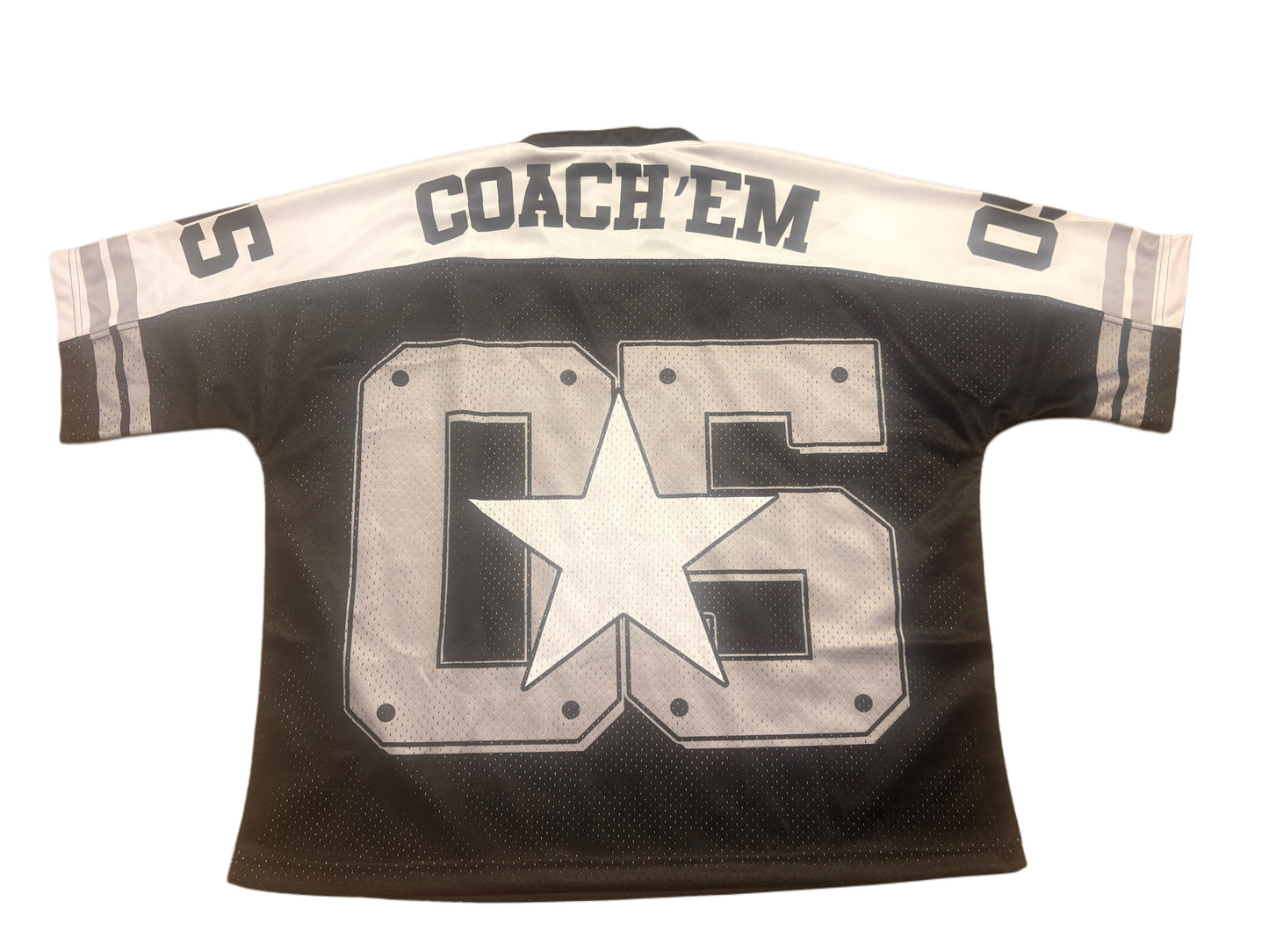 Coach'Em Mesh Boxy Football Jersey