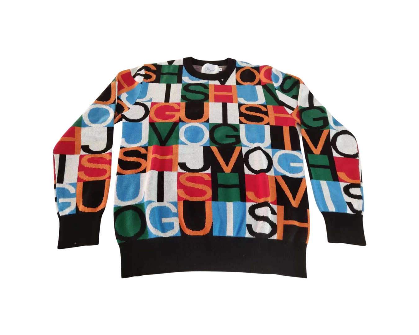 Supreme big letters sweater multicolor uk store